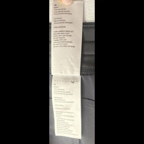 Figs Preppy Designer Medical Surgical Tech Active High Waist Gray Scrub Pant 4XL - Picture 13 of 14